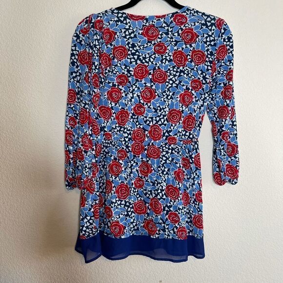 ModCloth rose surplice blouse - Picture 5 of 6